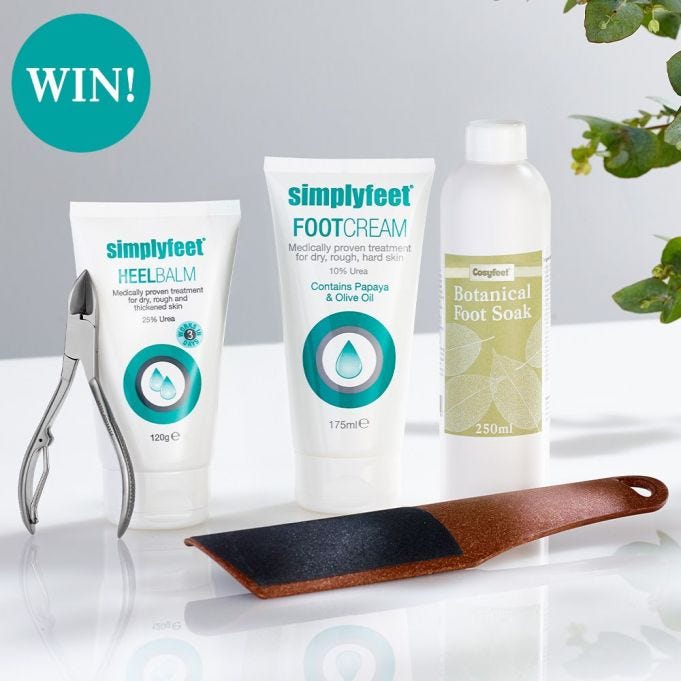 Win an exclusive Cosyfeet foot care bundle worth £60!