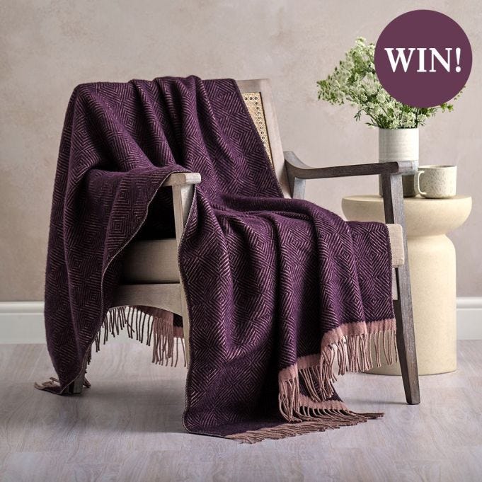 Win a luxury wool blanket