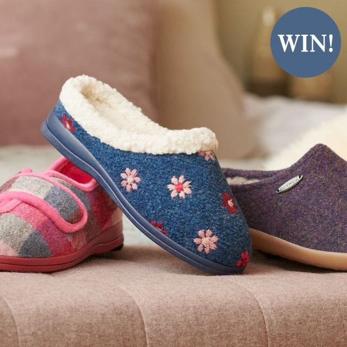 Win a pair of Cosyfeet Slippers
