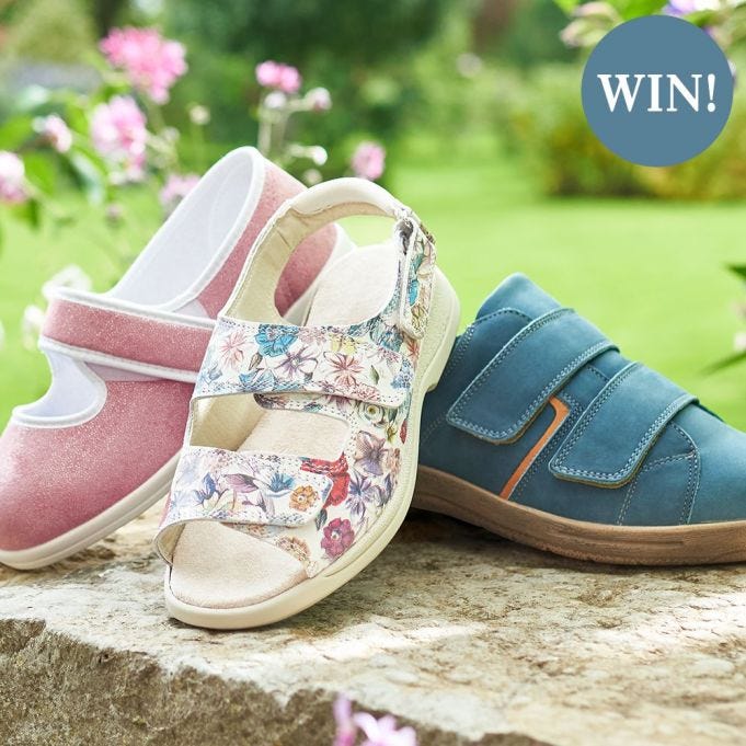 Win a pair of extra wide fitting footwear