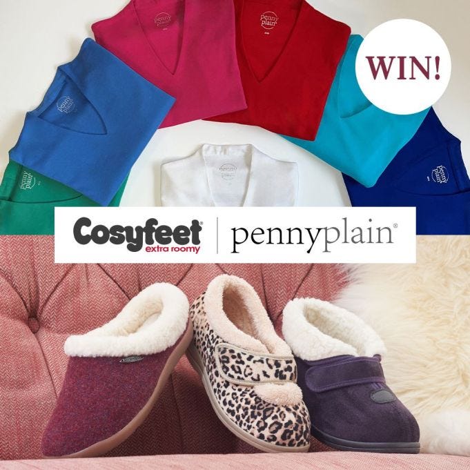 Win with Cosyfeet and PennyPlain