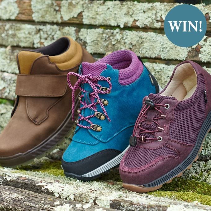 Win a pair of extra wide fitting shoes