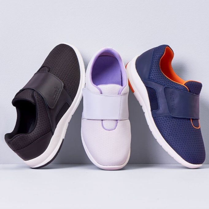 Wide fitting footwear inspired by Wimbledon