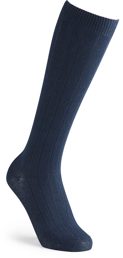 Cosyfeet Cotton‑rich Knee High Socks - Clearance