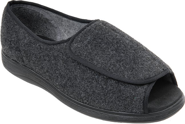 Cosyfeet Jonny Extra Roomy Men's Fabric Shoes