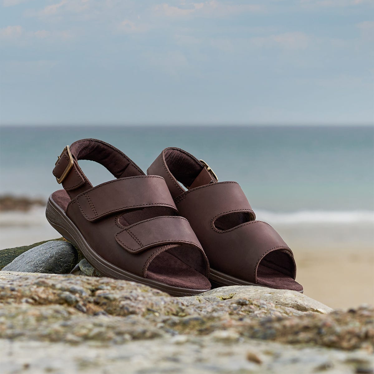 Boris Extra Wide Sandals Buy Online Cosyfeet