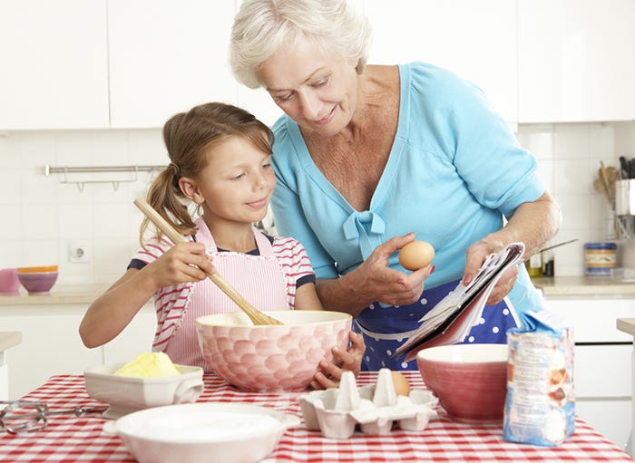 Cooking with kids