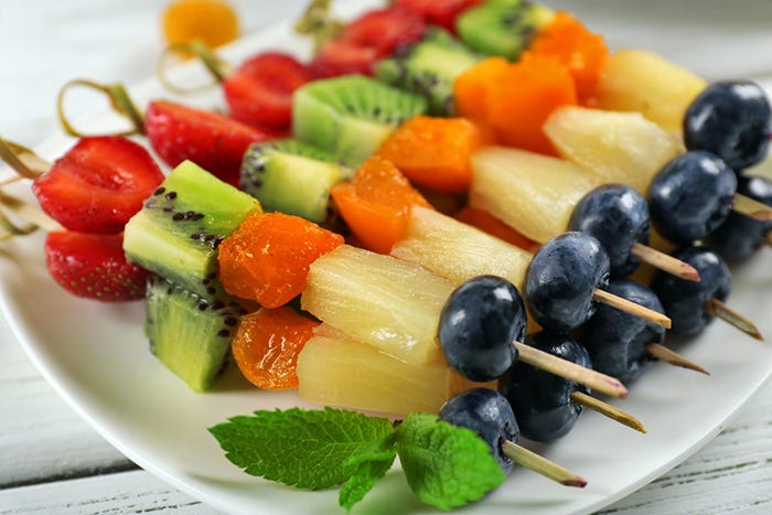 Fruit Kebabs