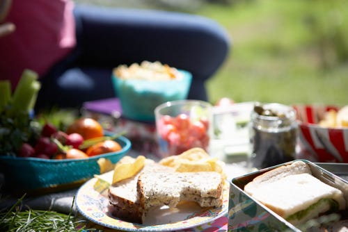 Enjoy eating outside - National Picnic week