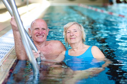 Swimming may lower people’s risks of falls