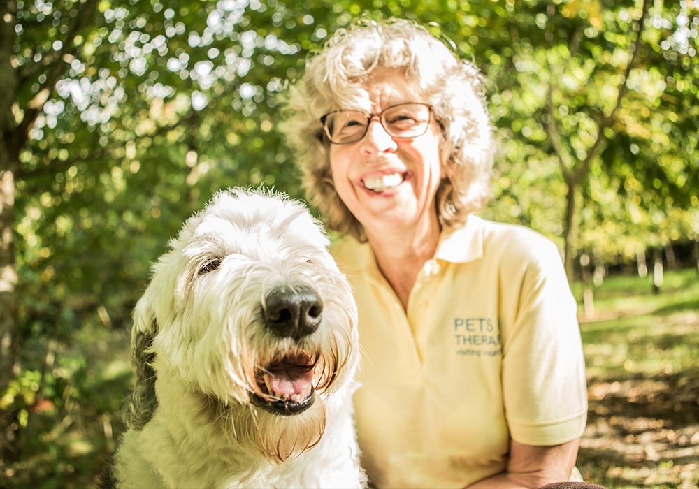 Pets as Therapy - Carole and Millie