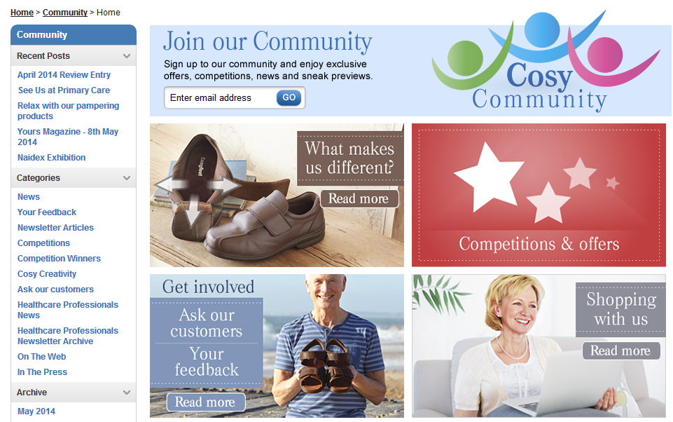 Community Homepage