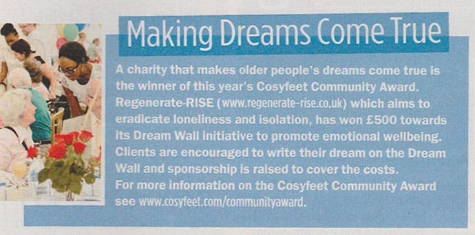 Cosyfeet Community Award