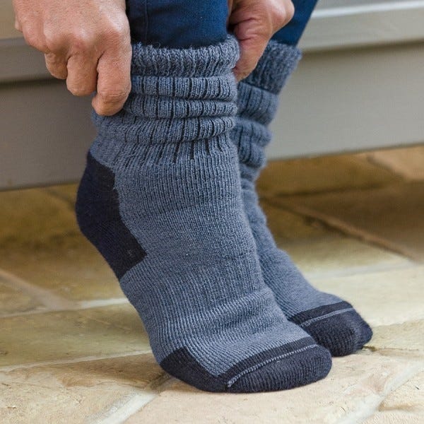 Active Wool Seam‑free Socks