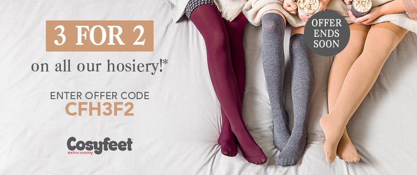 3 for 2 on hosiery