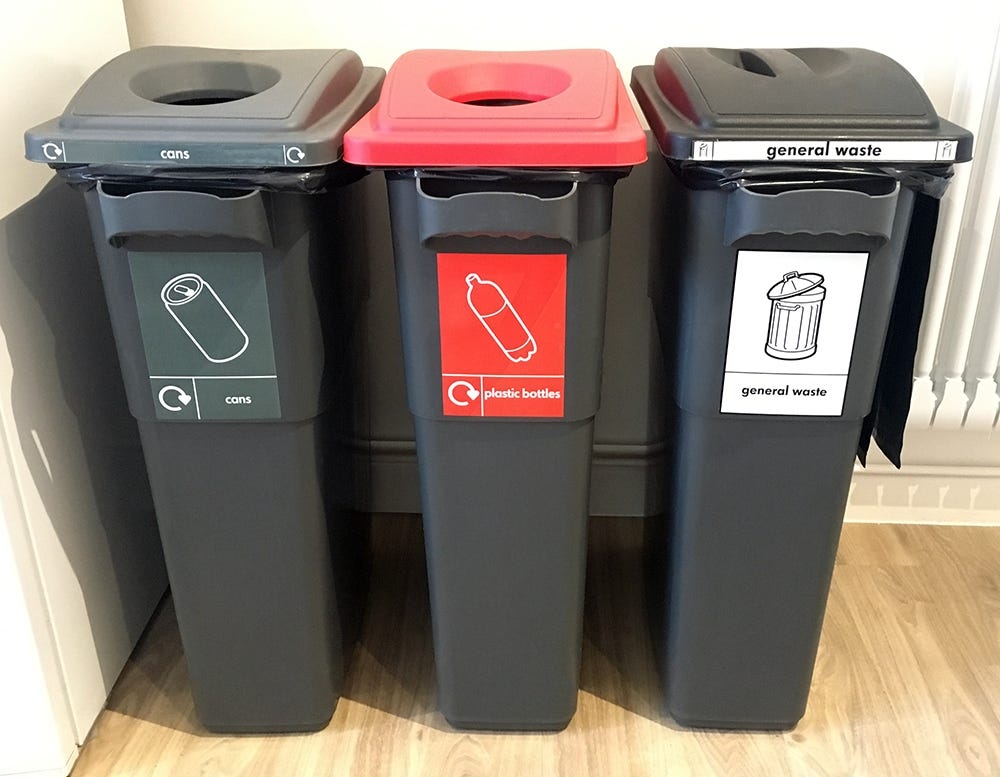 Recycling bins