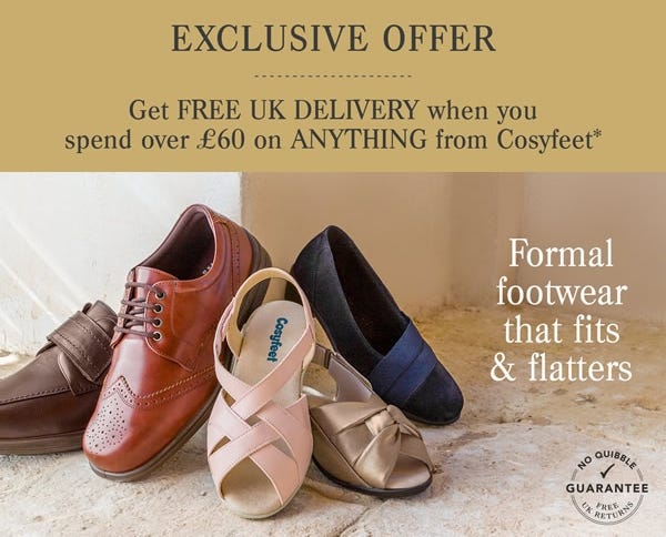 Free UK delivery on orders over £60