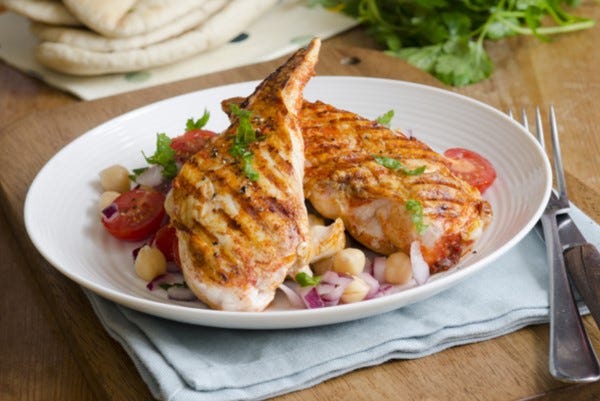 Harissa chicken salad