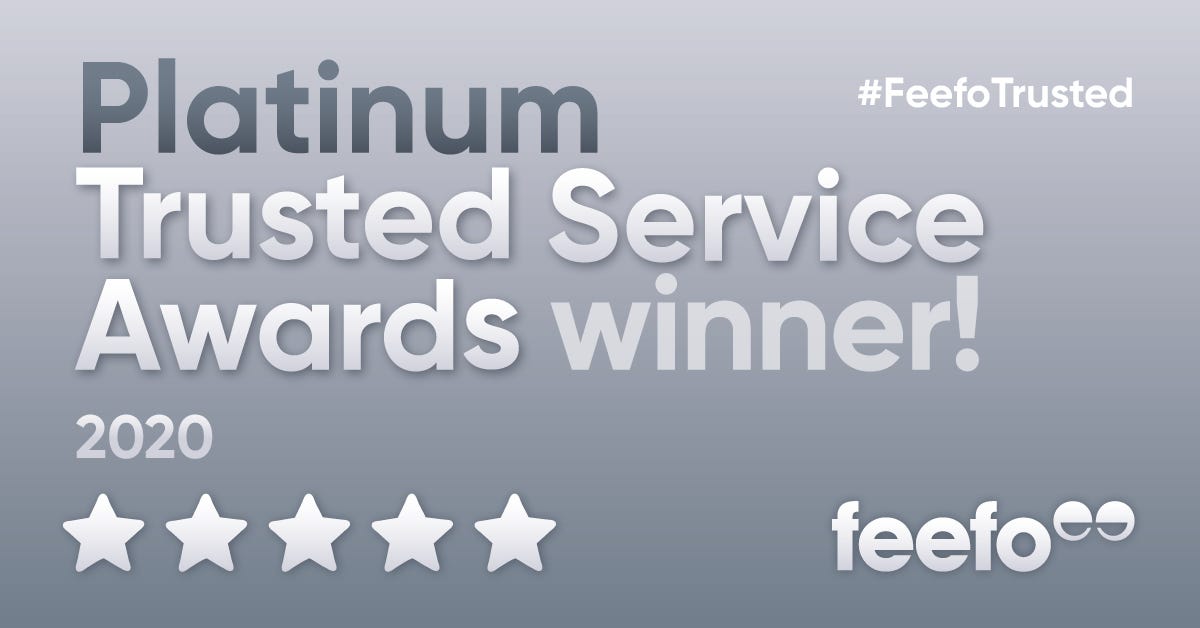 Platinum Trusted Service Award