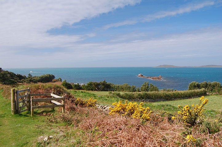 Coastal walk on the Island of Scilly