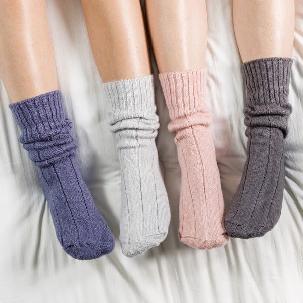 Extra Roomy Super-soft Bed Socks