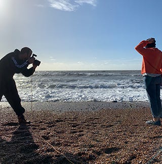 Behind-the-scenes at our Spring/Summer 2023 photoshoot