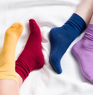 Enjoy blissful comfort with our extra roomy socks