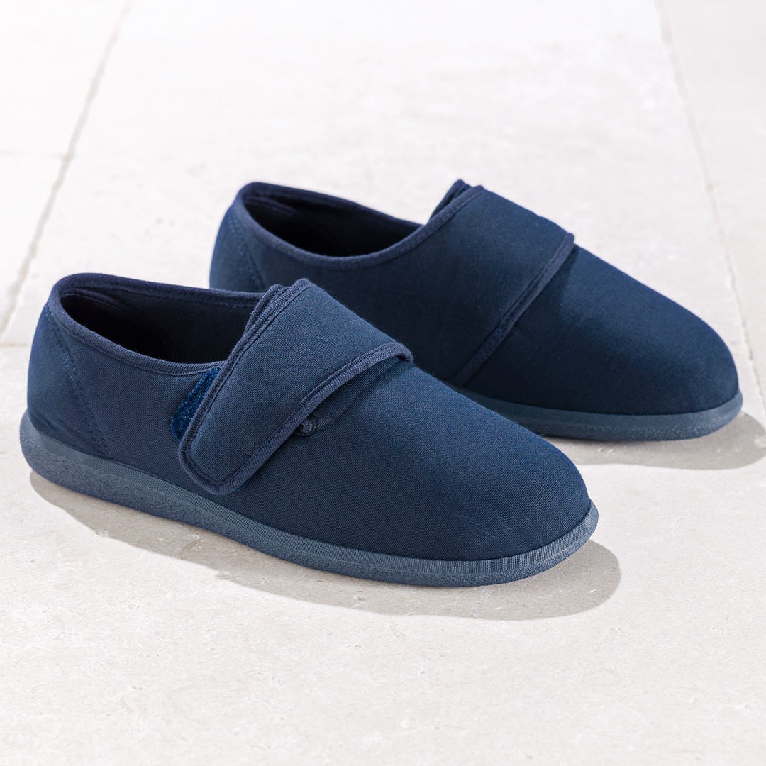 Extra wide men's slippers - Henry