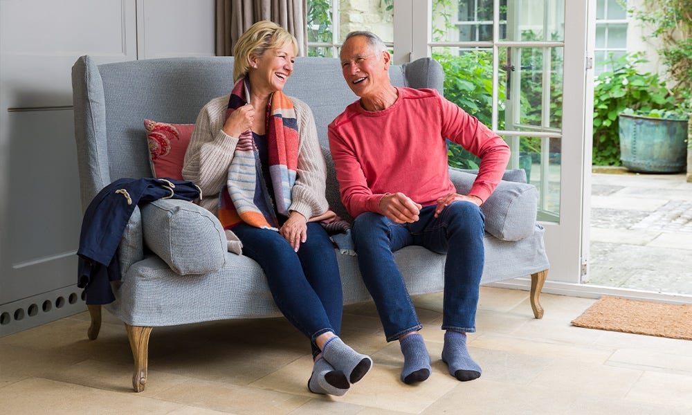 Coolmax® socks - extra wide and standard fit Coolmax® socks- extra wide and standard fit