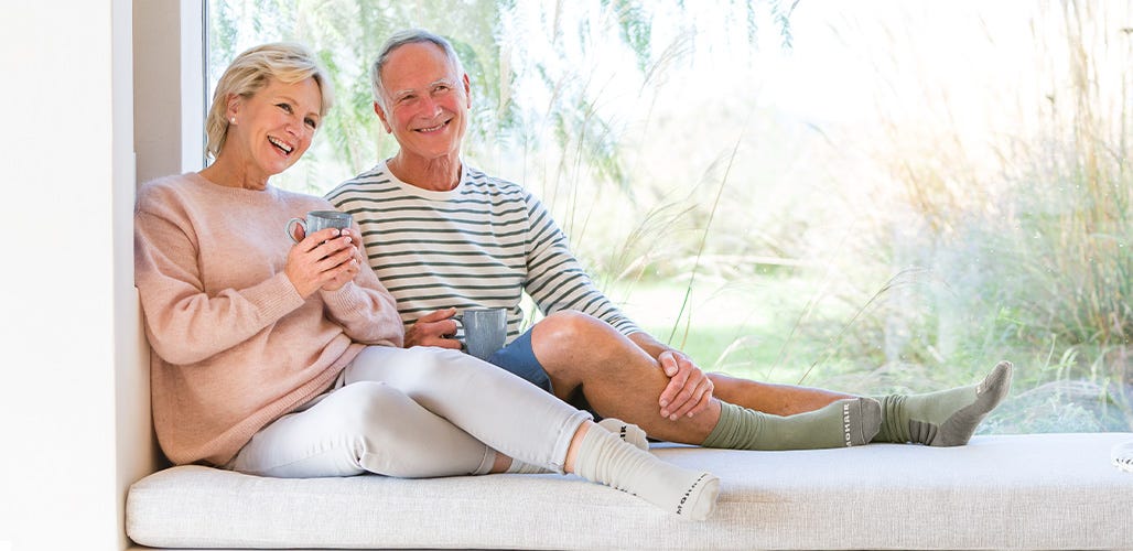 Cape Mohair Medi Socks