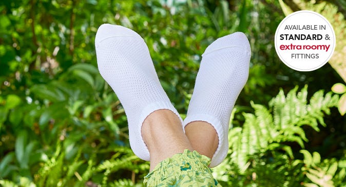 Coolmax® Seam‑free Trainer Socks