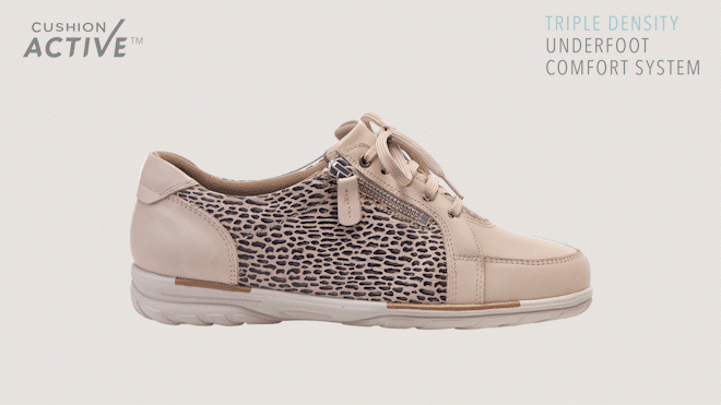 Extra wide fitting women's trainer - Tango