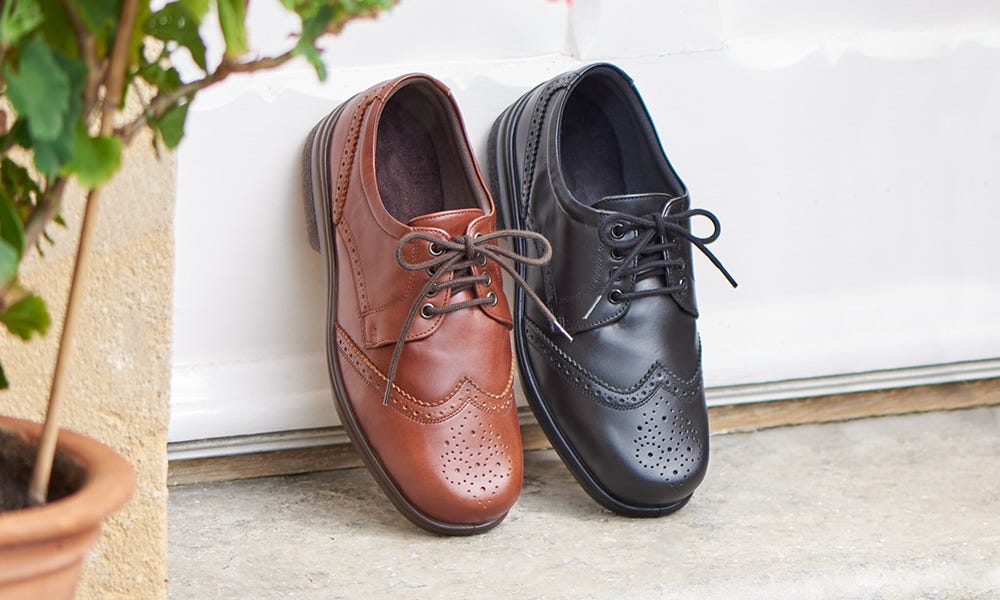Extra wide fitting formal shoe - Darby Extra wide fitting formal shoe - Darby
