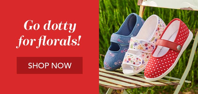 Go dotty for florals!